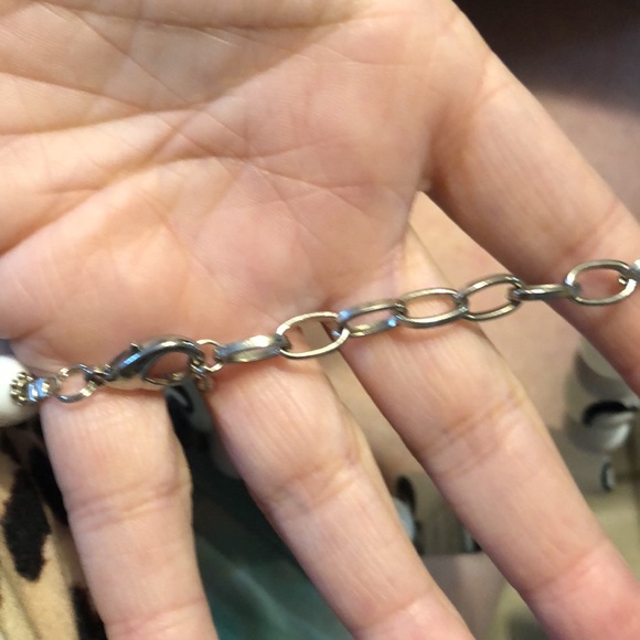 Art Deco necklace. Funky, Retro piece. - Picture 4 of 4